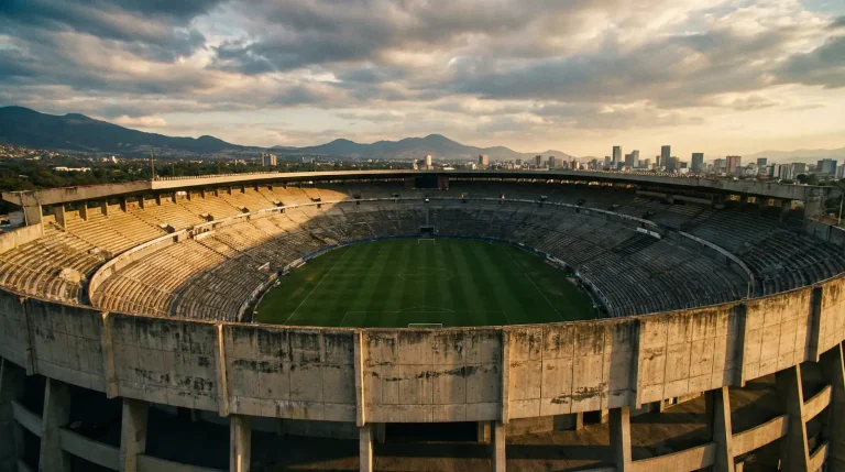 Estadio Azteca in Mexiko-Stadt, Eröffnungsort der Fußball-WM 2026